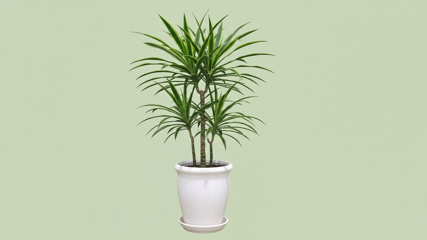 Dragon Tree (Dracaena Marginata) Indoor Plant Bahrain