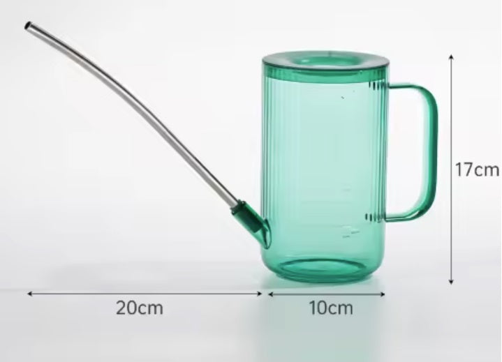 Transparent Tortoise Blue Watering Can