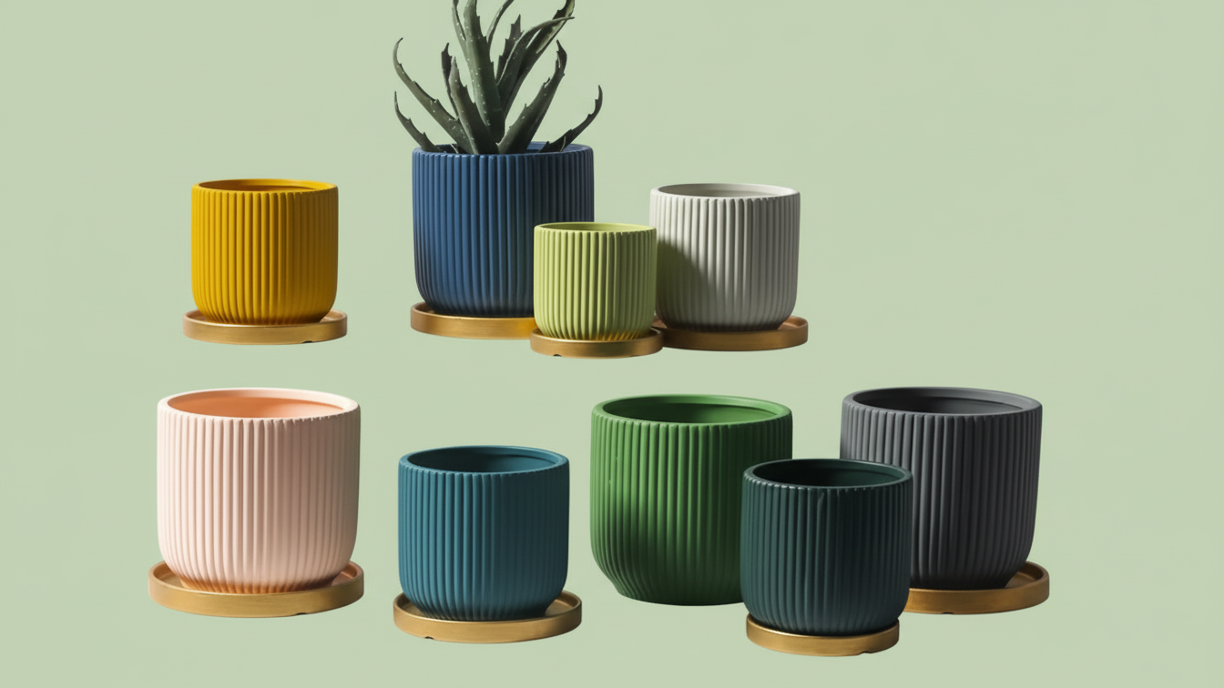 Multicolor Nordic Style Minimalist pots