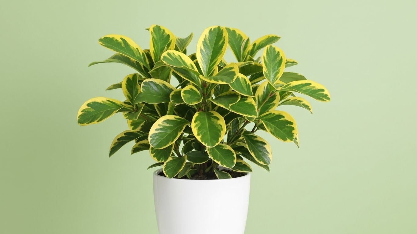 Japanese Spindle (Euonymus japonicus ‘Chollipo’)