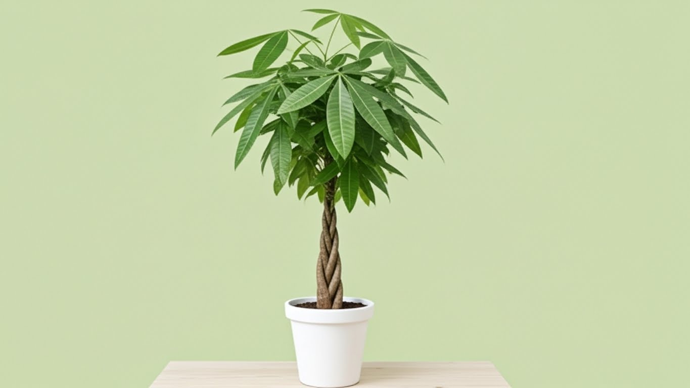 Braided Money Tree (Pachira Aquatica) Indoor Plant Bahrain
