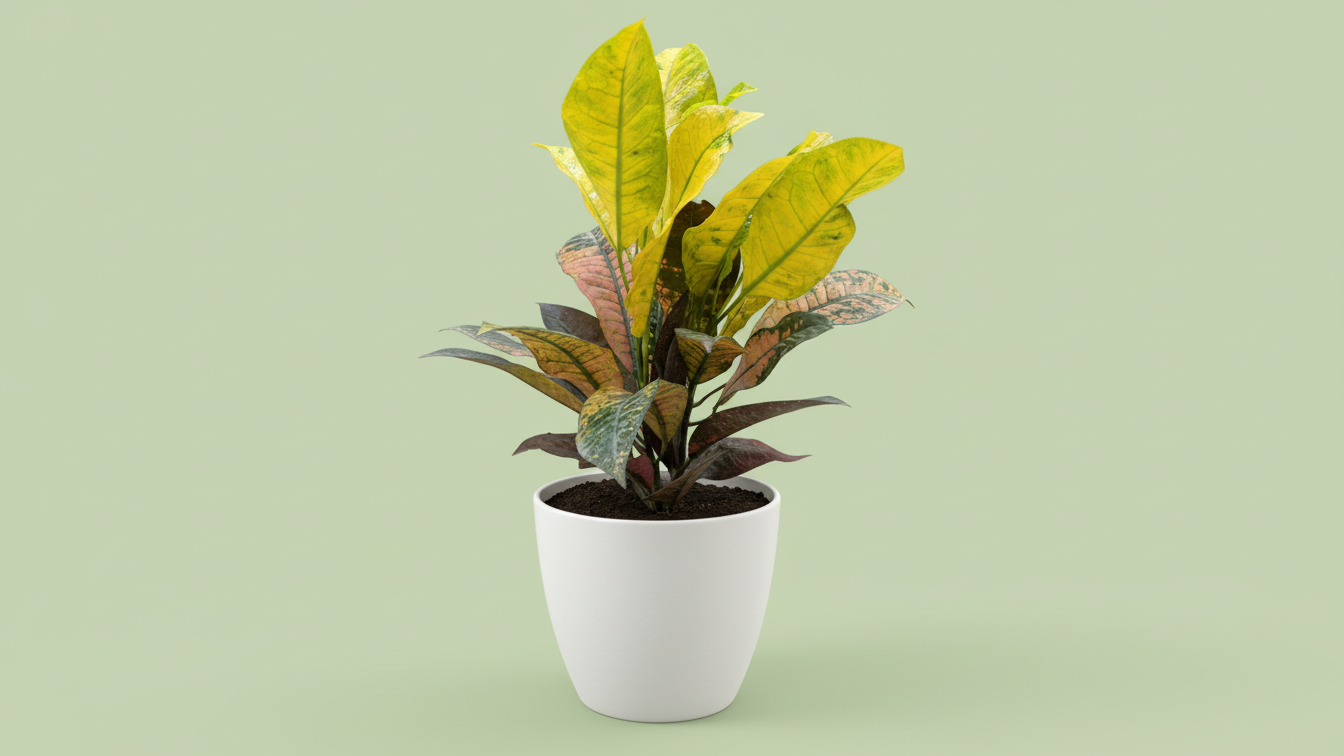 Garden Croton (Codiaeum variegatum) Indoor Plant Bahrain
