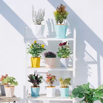Multicolor decorative pots