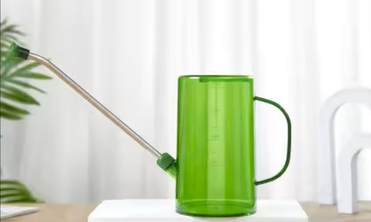 Transparent Green Watering Can